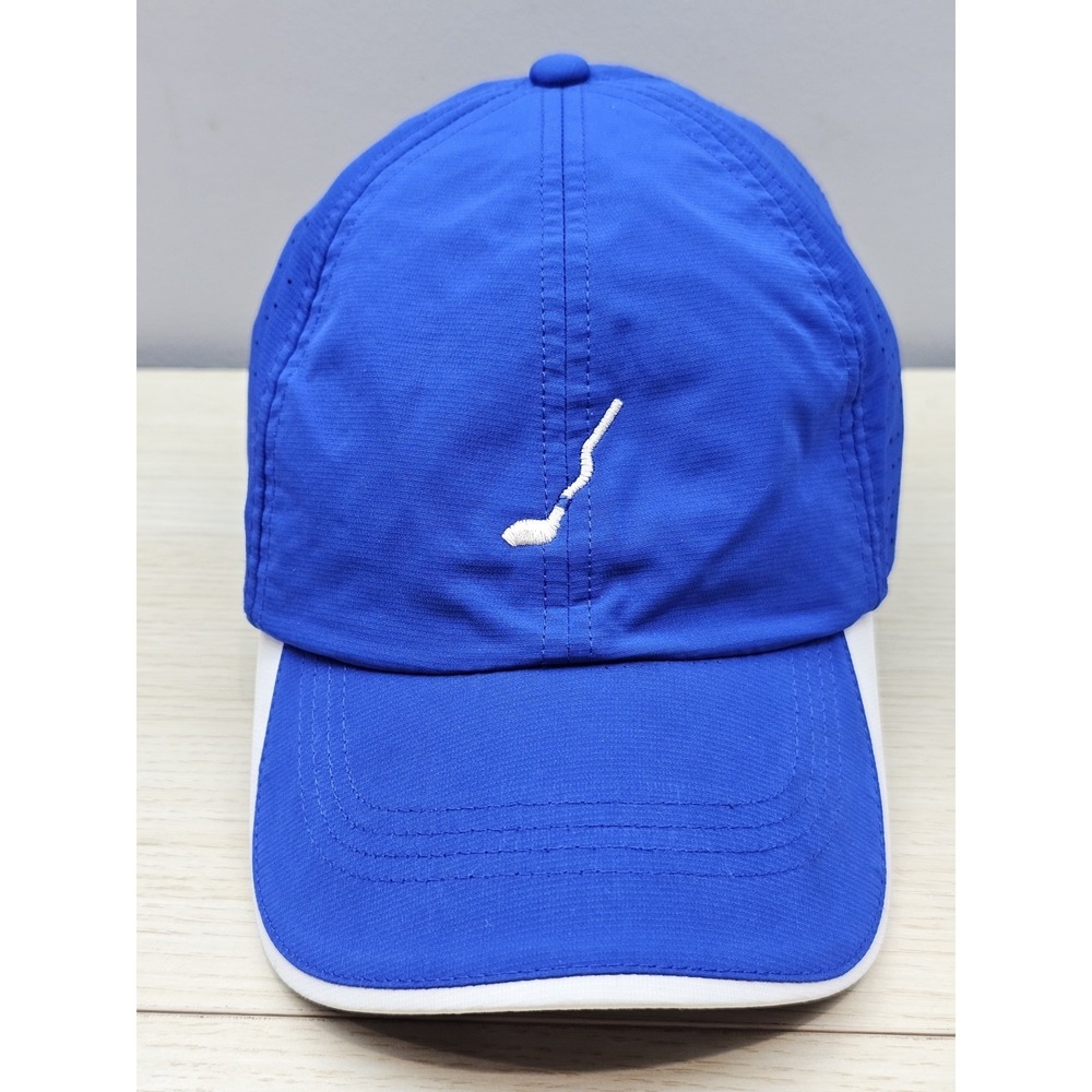 Nike Golf Dri-FIT Swooshโ & Club Cap Blue 456611-471 Perforated Adjustable Hat